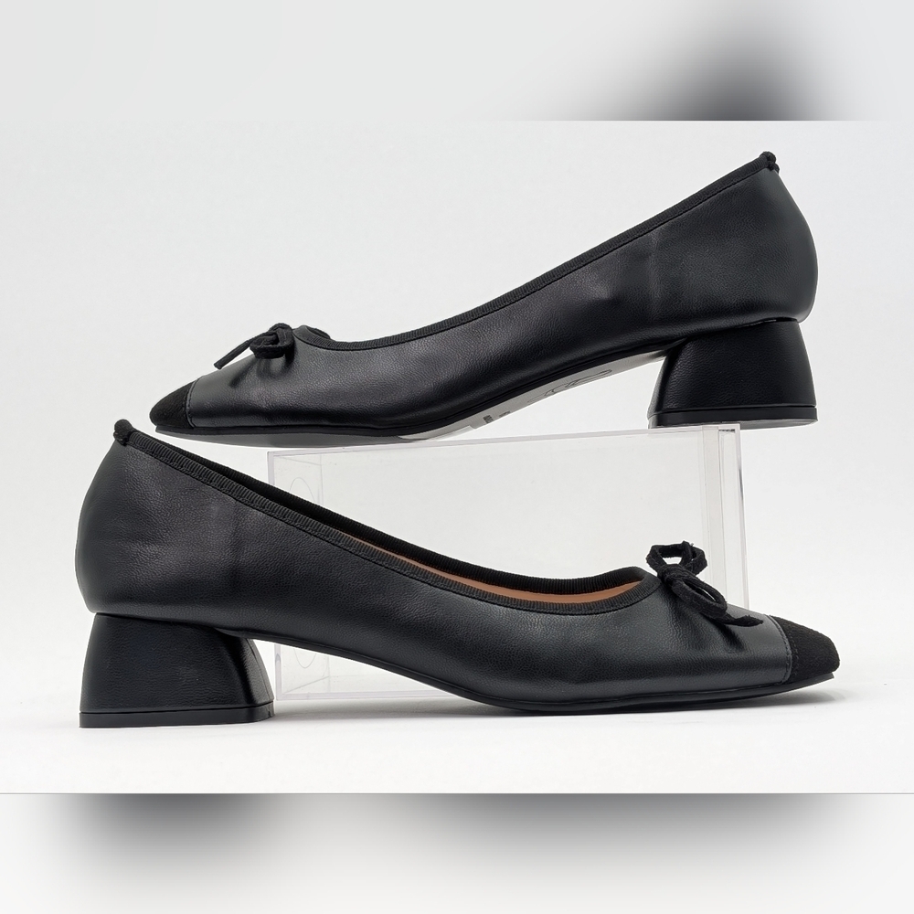 NWOT C. Paravano Toe Bowknot Ballet Flats Size US 8.5 EU 39 - Picture 5 of 16